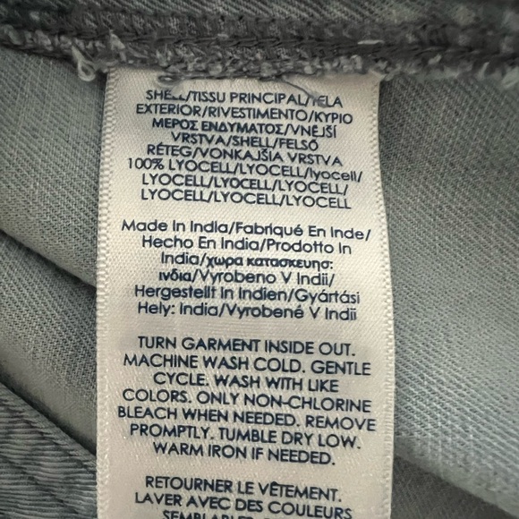 NWT Men’s Chaps light blue Button-Up long sleeve shirt size L - Picture 7 of 7